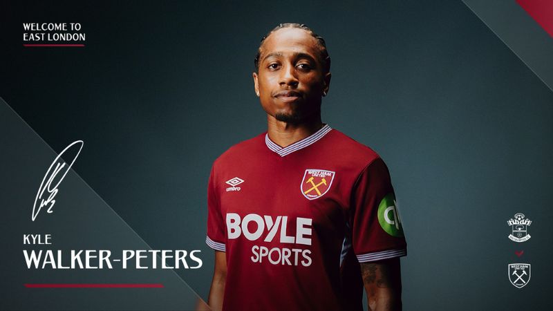 Kyle Walker-Peters gia nhập West Ham – Bước đi chiến lược của Búa Tạ